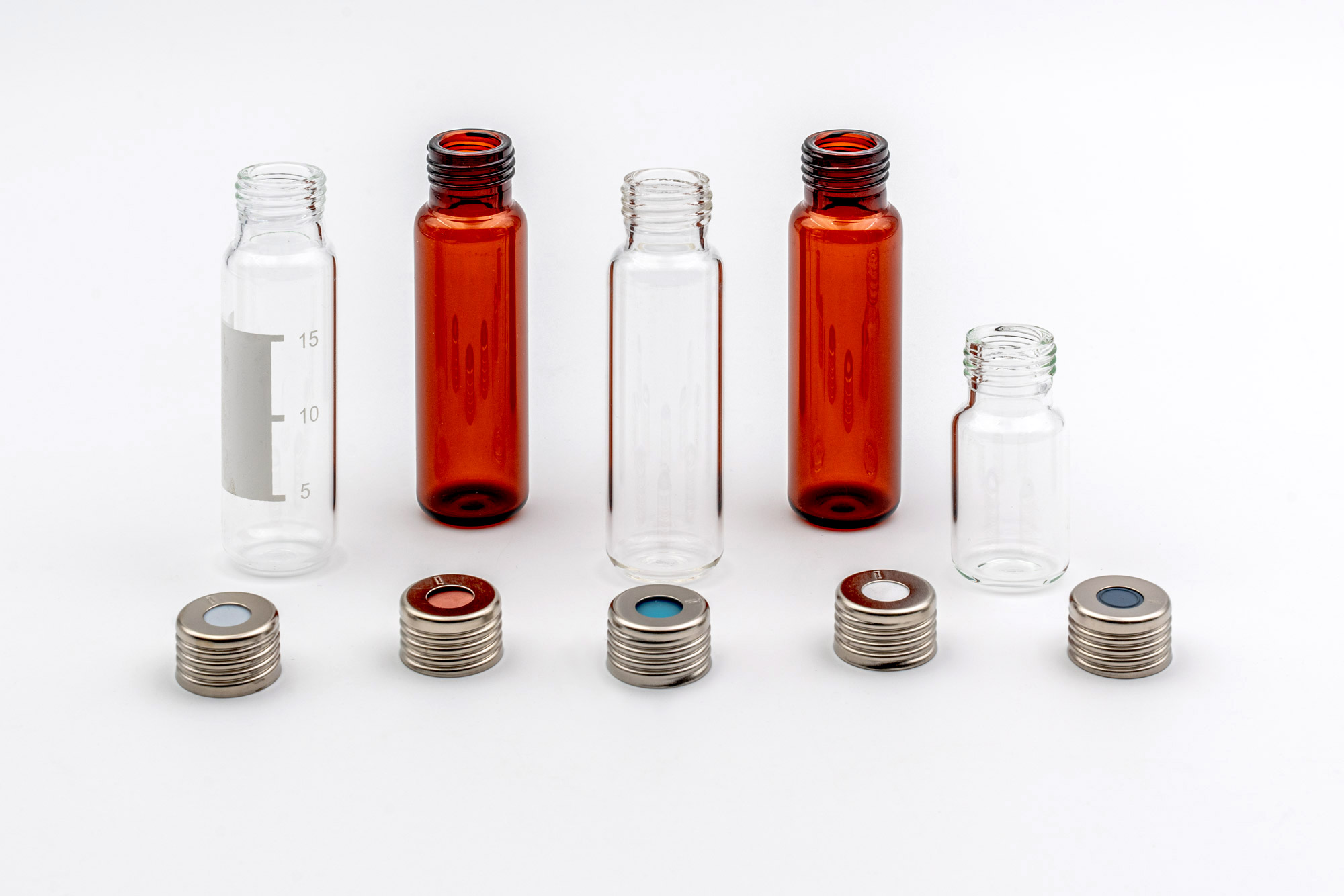 Crimp-Top ND20 Secure Seal 100 Headspace Vials
